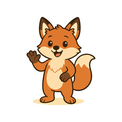 Animal cartoon mascot illustration character design vector jungle wildlife theme for children storybook, school content and educational game materials for kids