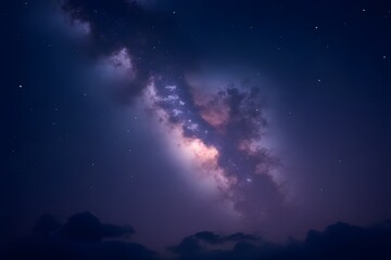 Fototapeta premium stars and clouds