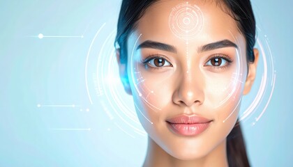 Retratos de Avatares Digitales con Estilo Futurista de Inteligencia Artificial, Generated image