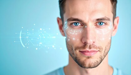 Retratos de Avatares Digitales con Estilo Futurista de Inteligencia Artificial, Generated image