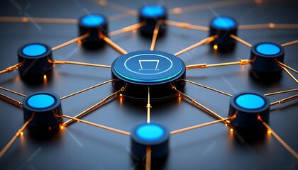 Network of interconnected nodes (1)