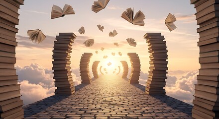 Books on a Pathway to Light
