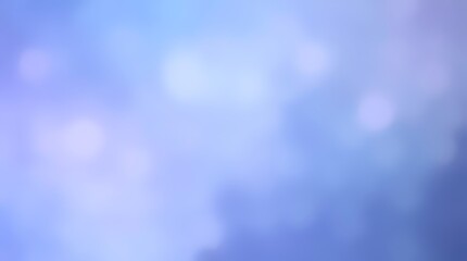 An abstract background with a soft, blurred blue and purple gradient, featuring several white, hazy circles scattered across the surface