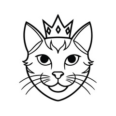 vector illustration of a cat
