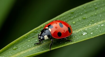 Ladybug on Leaf