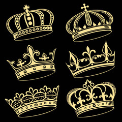 set of crowns