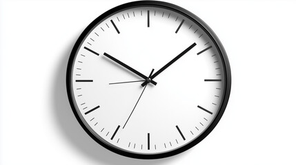 clock isolated on white background