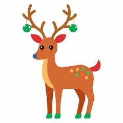 A cute puppy illustration on white background.