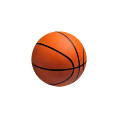 Fototapeta premium basketball isolated on white