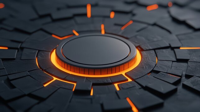 economy consumption digital concept. Futuristic design with glowing elements and textured patterns. - Powered by Adobe