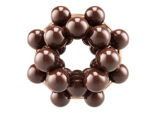 Chocolate molecular geometric chaos