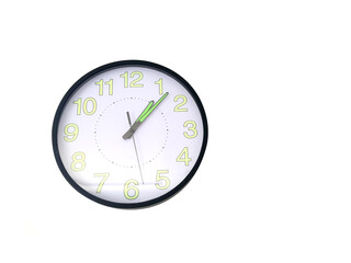 clock isolated on white