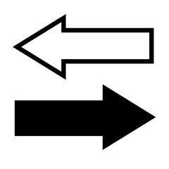 矢印のアイコンイラスト