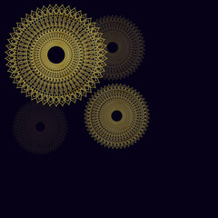 abstract fractal background