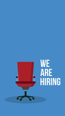 We are hiring	