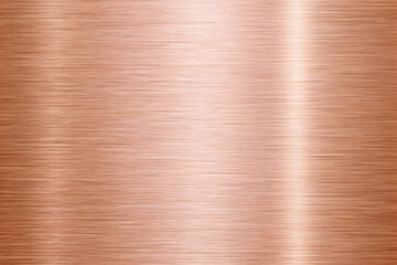 Rose Gold Metallic Texture Brushed Metal Background