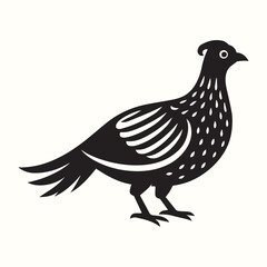 Bird Hornbill Cartoon Vector Illustration