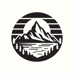 badge emblems and logo patches, camping, outdoor adventure