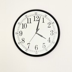 wall clock vector illustration