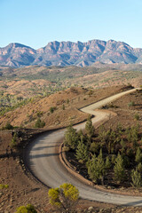 Bunyeroo Valley Lookout: The Most Iconic Scenic Viewpoint in the Flinders Ranges with Scenic Outback Landscape with Red Cliffs and Rugged Terrain