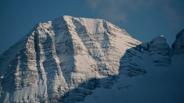 The Montasio plateau and the Canin chain. Between winter and spring