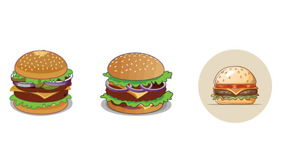Burger Cartoon