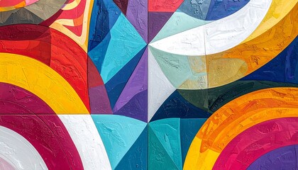 Fototapeta premium Abstract Bright Pattern Elegant Backdrop