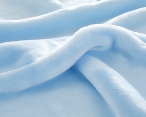 Light blue fabric texture close up