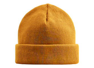 Solid mustard yellow beanie
