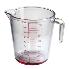Measuring cup isolated on transparent background 
