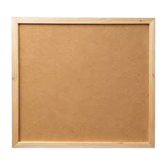 Fototapeta premium Bulletin board isolated on transparent background 