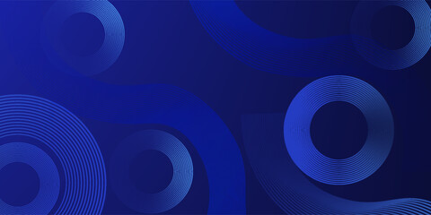 Blue abstract background. Geometric lines pattern. Modern shiny blue gradient lines. Futuristic technology graphic design. Suit for business, cover, header, wallpaper, corporate, website, flyer