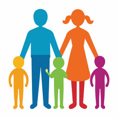 Parents' Day Vector – Family Love, Care and Togetherness Illustrations