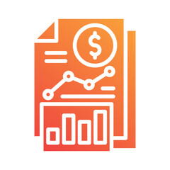 Finance Report Icon