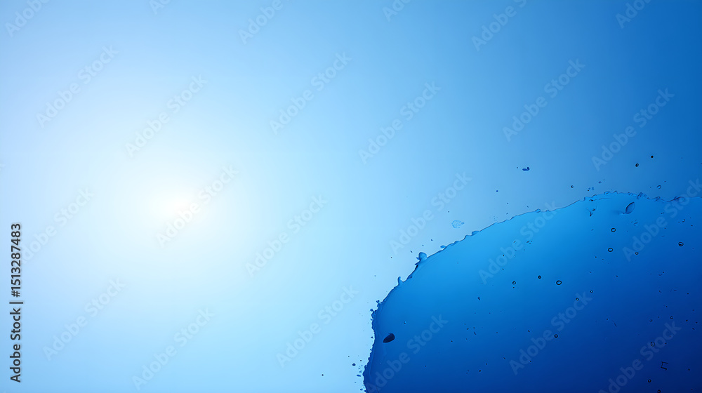 Fototapete background image with simple color tones, no physical objects, clean background, and replication spa