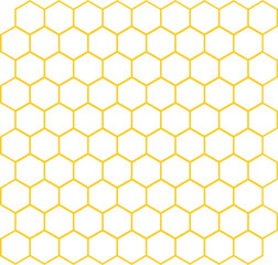 Yellow honeycomb