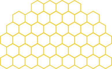 Yellow honeycomb