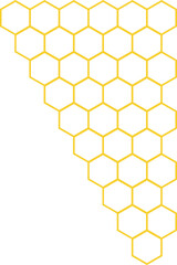 Yellow honeycomb