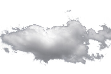 realistic clouds on tranparent png, clouds element for design, banner, etc.