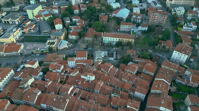 The last offshoot on the eastern border of Italy. The town of Muggia