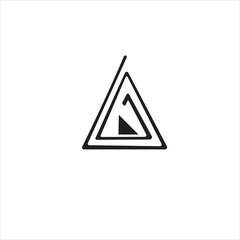 Letter A Professional logo for all kinds of business. icons for business of luxury, elegant, simple. A logo design