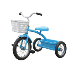 bicycle isolated on white