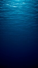 Deep Ocean Water Texture A Stunning Blue Underwater Scene.