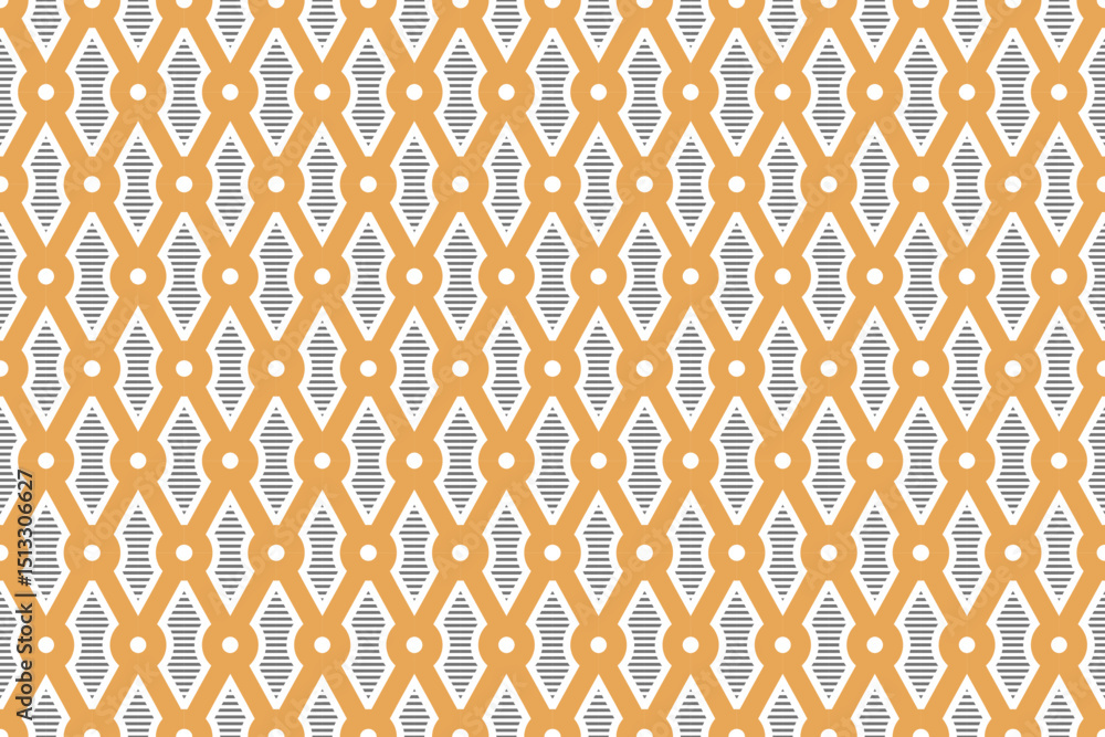 Poster abstract geometric pattern design template use combination of circle, diagonal square, striped horiz