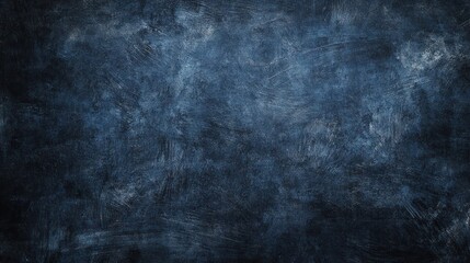 Obraz premium grungy textured dark blue background with weathered appearance and subtle variations in tone. abstract design, backdrop, textured overlay