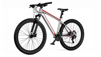 Obraz premium Magnetic bike isolated on isolated white background. . rendering