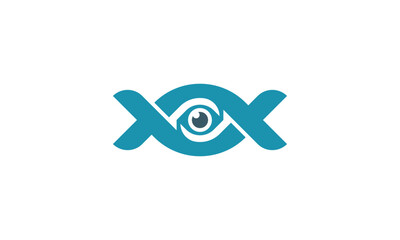 Spiral Eye See Logo Design – Abstract and Mystical Spiral Eye Symbol Representing Vision, Insight, and Focus