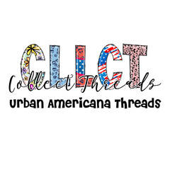 Collect Threads Urban Americana Threads Design for Apparel