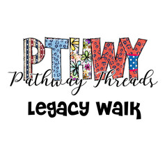 Fototapeta premium Pathway Threads Legacy Walk Design for Apparel