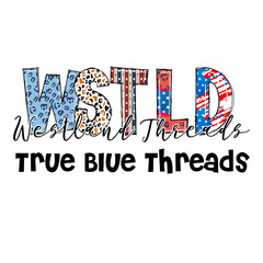 Westland Threads True Blue Design Graphic Tee
